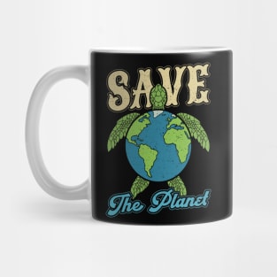 Earth Day Turtle Environment Save the Planet Mug